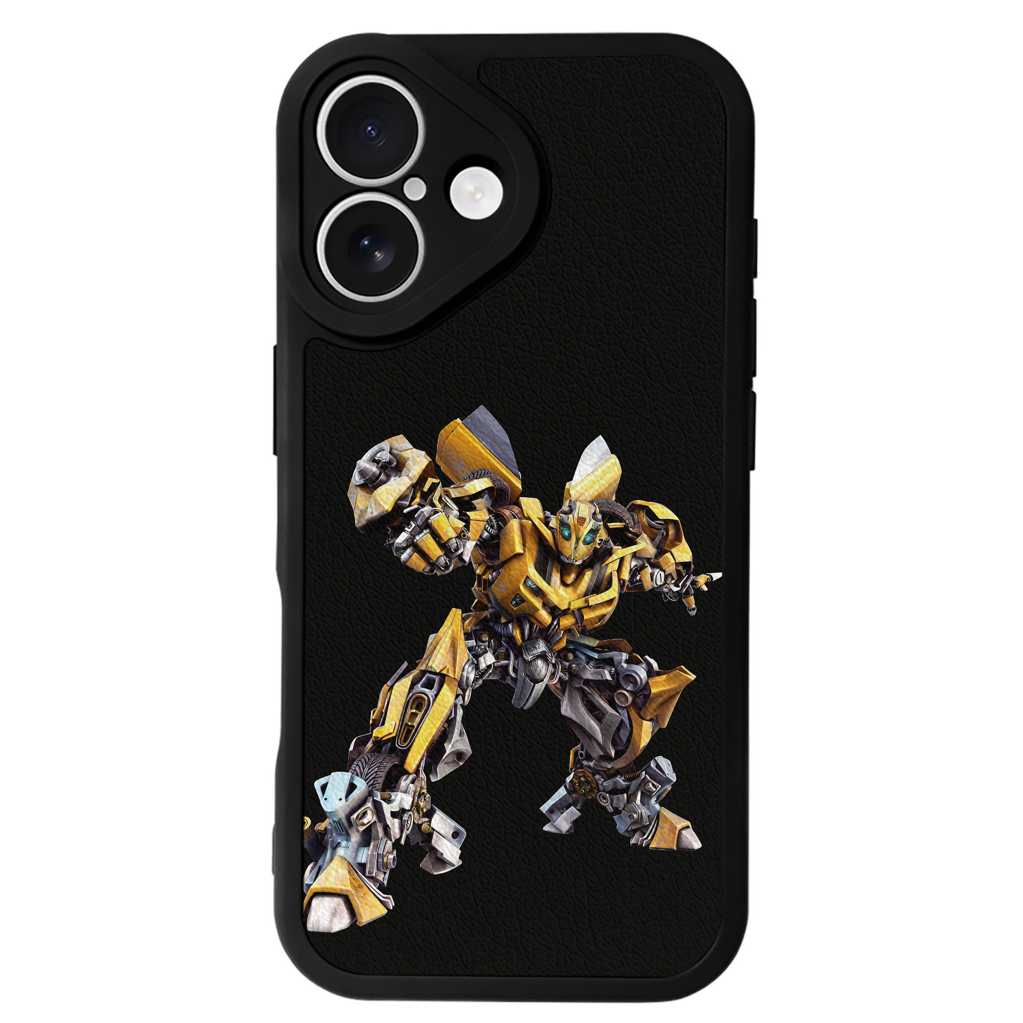 （画像用） Transformers トランスフォーマー 【iPhone 16シリーズ対応】シリコンスマホケース（レザー調） 材質：シリコン